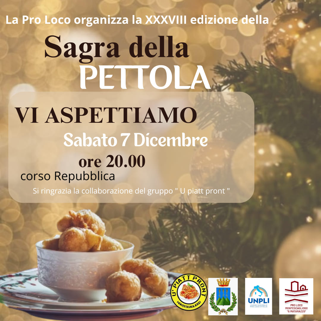 XXXVIII Sagra della Pettola