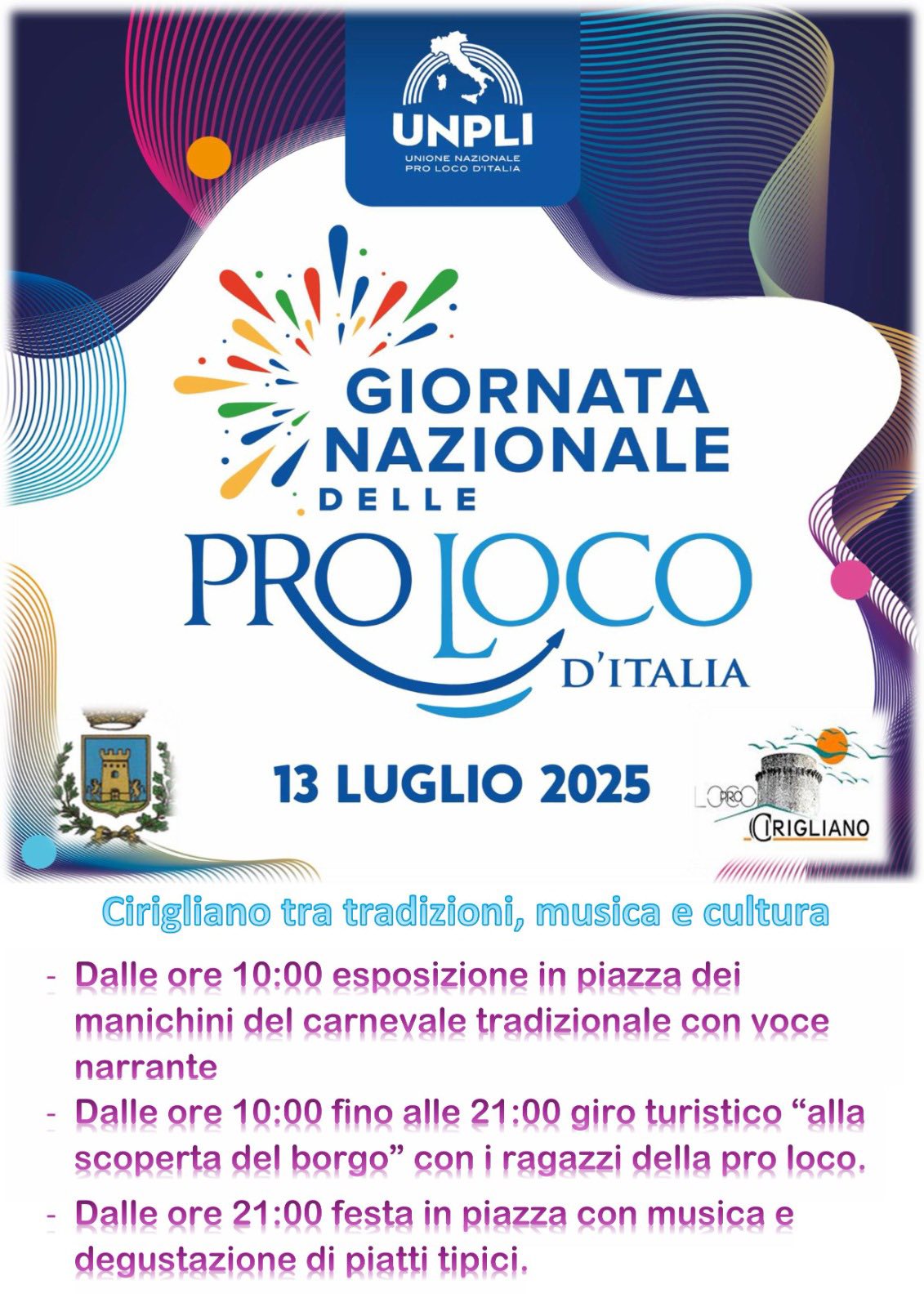 Cirigliano tra tradizioni, musica e cultura