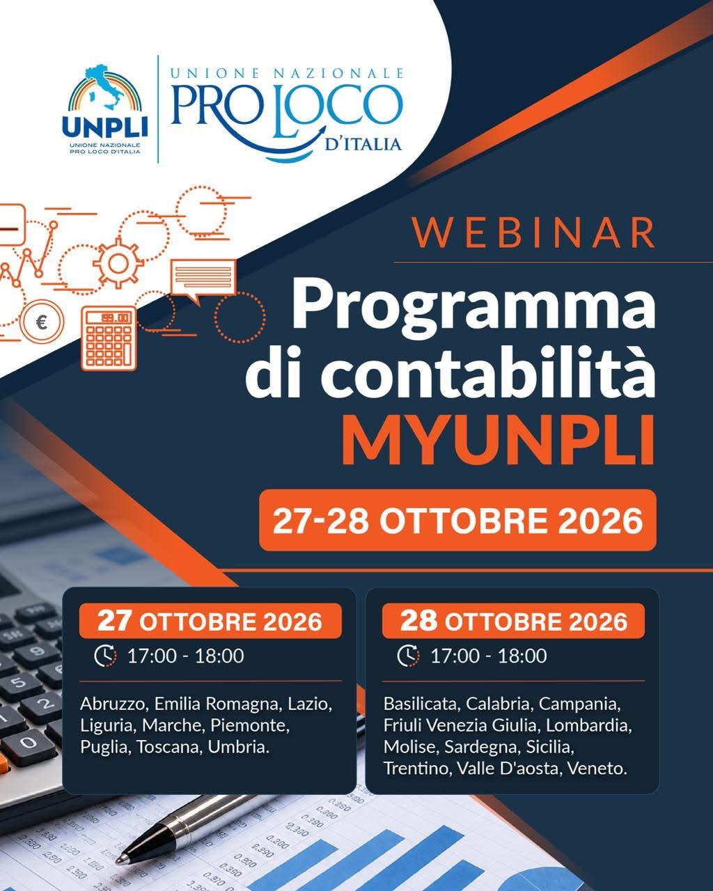 Al momento stai visualizzando Webinar UNPLI dedicato al programma di contabilità MyUnpli
